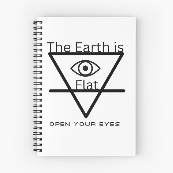 Item preview, The Earth is Flat - Open Your Eyes designed and sold by The Shady Paddler.