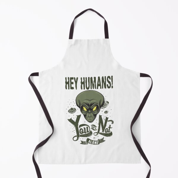 Item preview, Hey Humans! You Are Not Alone T-Shirt – Alien & UFO Vector Graphic Tee, Cosmic Sci-Fi Art & Space Lover Design for Dreamers & Believers designed and sold by DreamFlux.