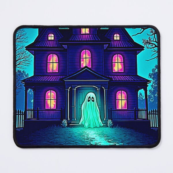 Item preview, Haunted Halloween Ghost House Design designed and sold by Health And Fitness Posts e-Store.