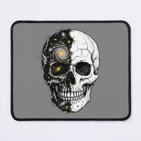 Item preview, Cosmic Skull Galaxy Art Life and Universe Design designed and sold by Shoot-The-Moon.