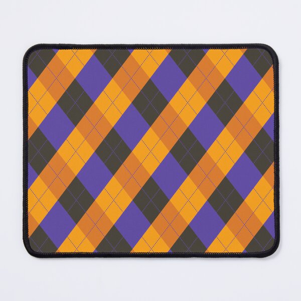 Item preview, Halloween plaid tartan argyle designed and sold by ElixirCraft.