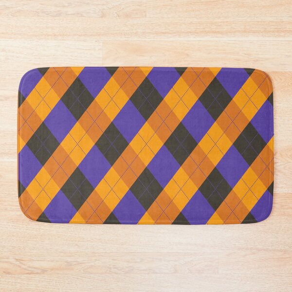 Item preview, Halloween plaid tartan argyle designed and sold by ElixirCraft.
