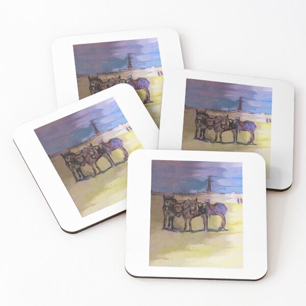 Item preview, Three donkeys on the beach designed and sold by TracyAnnGill.