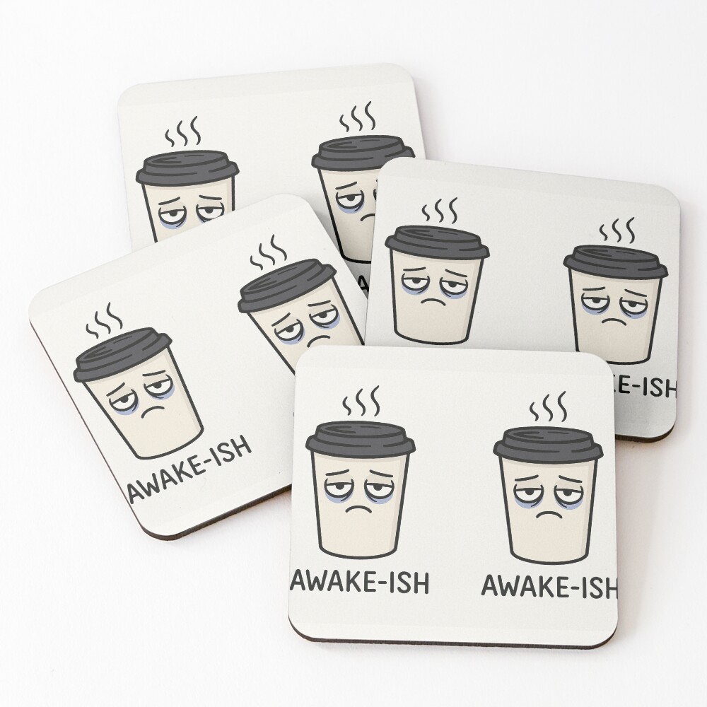 Item preview, Coasters (Set of 4) designed and sold by VoltThreads.