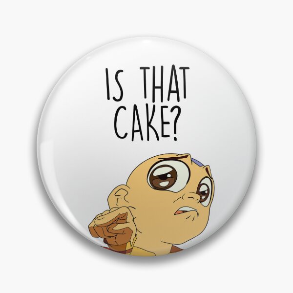 Item preview, Is That Cake? – Funny Avatar‑Inspired Meme Design designed and sold by OwlFilter.