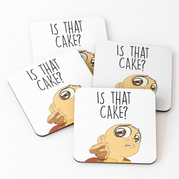 Item preview, Is That Cake? – Funny Avatar‑Inspired Meme Design designed and sold by OwlFilter.