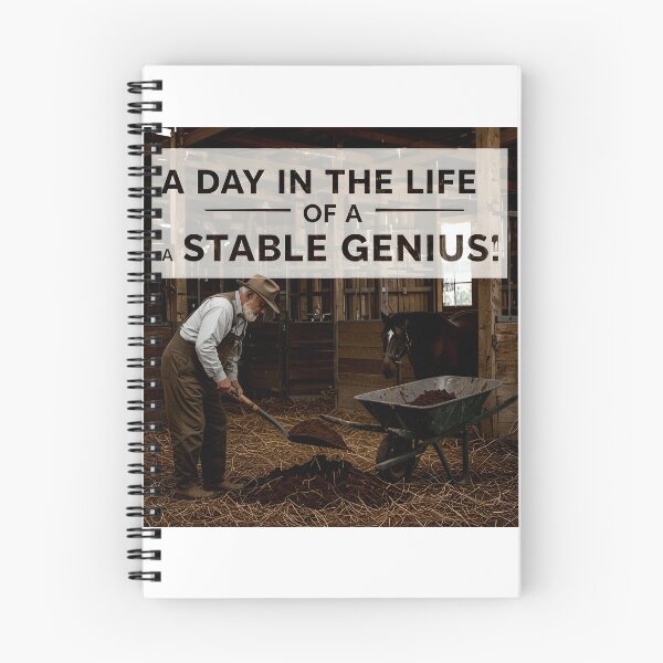 Item preview, life of a stable genius funny art designed and sold by SmashingDeals.