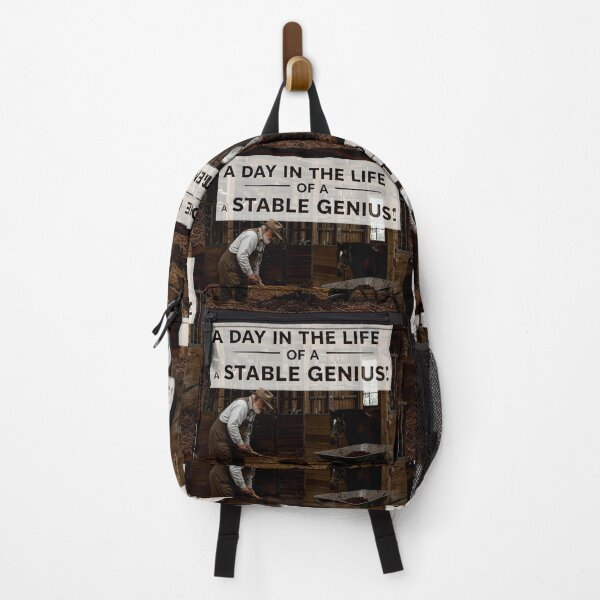 Item preview, life of a stable genius funny art designed and sold by SmashingDeals.