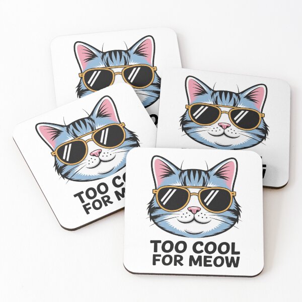 Item preview, Too Cool For Meow designed and sold by ECH0-1.