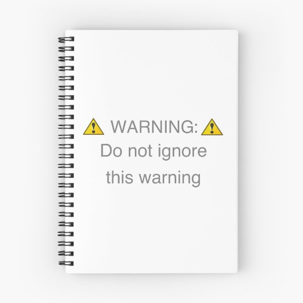Item preview, Warning: Do not ignore this warning designed and sold by Octava.
