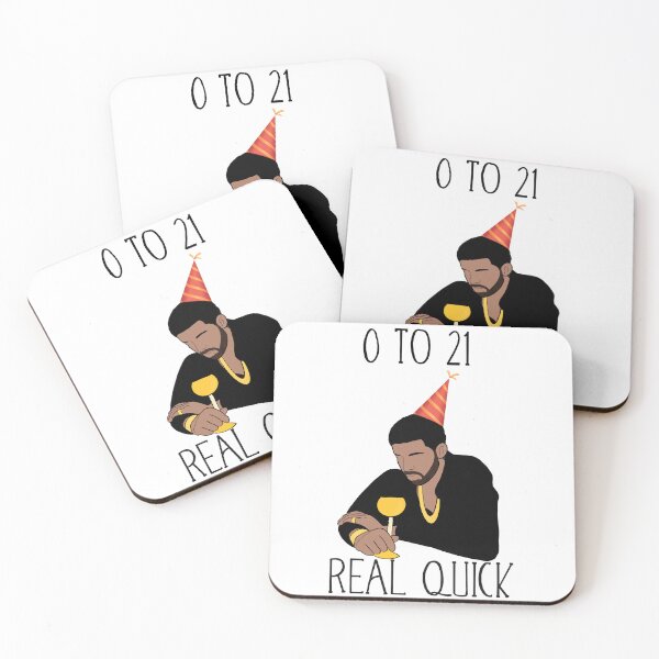 Item preview, Funny 21st Birthday Graphic – 0 to 21 Real Quick designed and sold by OwlFilter.