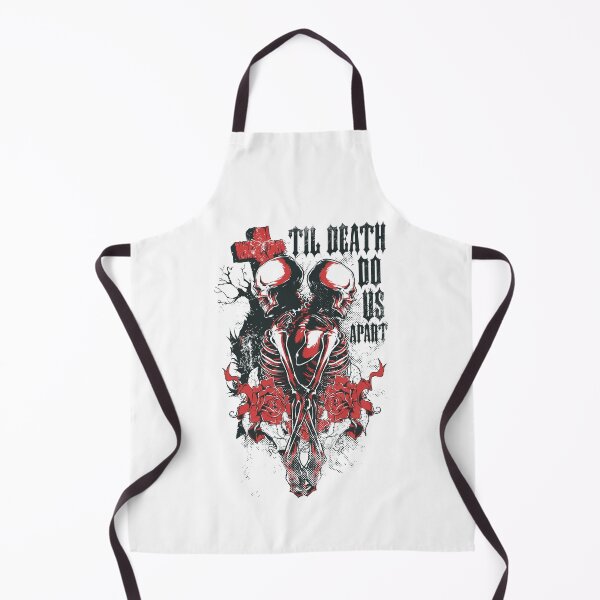 Item preview, Till Death Do Us Part T-Shirt – Minimalist Skeleton Love Graphic Tee, Gothic Eternal Couple Art & Dark Romance Design for Soulmates designed and sold by DreamFlux.