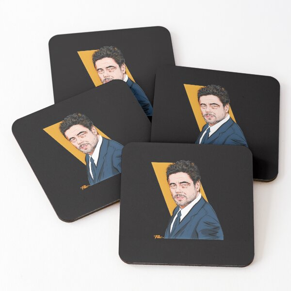 Item preview, Benicio-Del-Toro---An-Illustration-By-Paul-Cemmick designed and sold by GusSnodgra.
