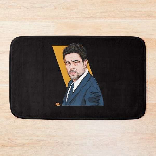 Item preview, Benicio-Del-Toro---An-Illustration-By-Paul-Cemmick designed and sold by GusSnodgra.