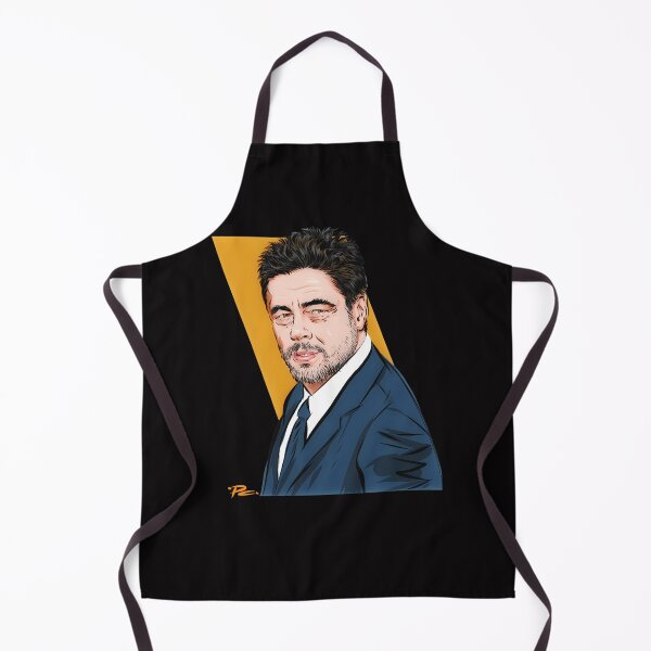 Item preview, Benicio-Del-Toro---An-Illustration-By-Paul-Cemmick designed and sold by GusSnodgra.