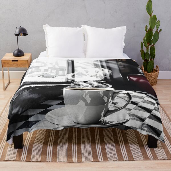 Item preview, Mid-Century Coffee Cup – Retro Americana Diner Art designed and sold by Ameiva-Apparel.
