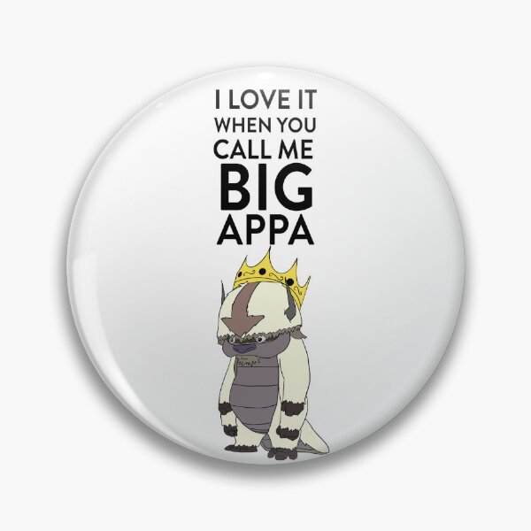 Item preview, Royal Sky Bison – Crowned Appa‑Inspired Cartoon Design designed and sold by OwlFilter.