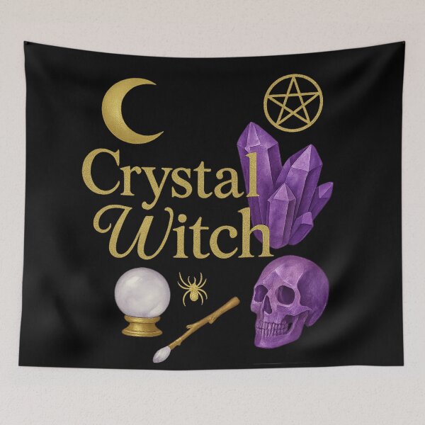 Item preview, "Crystal Witch" - Halloween Apparel  designed and sold by Jaded's Cute Clips.