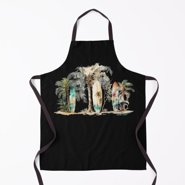 Item preview, Vintage Surfboards, Colorful Tropical Surfing Paradise Design designed and sold by OceanIconic.