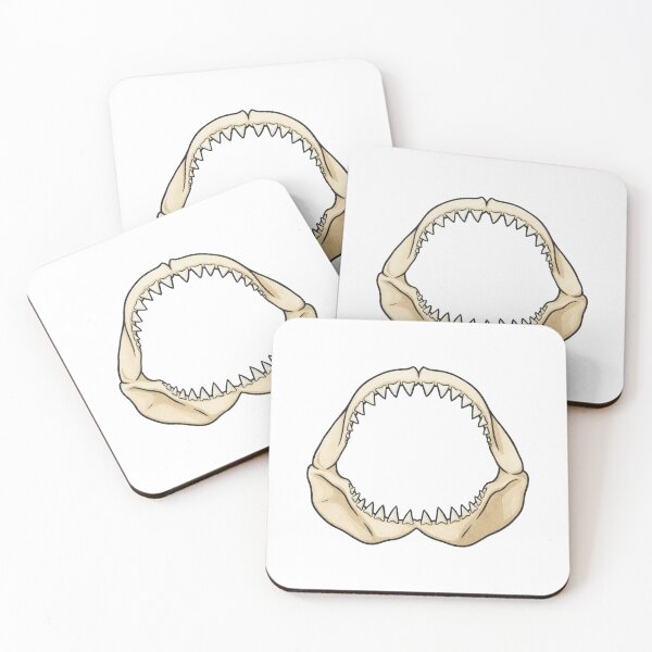 Item preview, Shark Jaw Bone Illustration designed and sold by Vendeloc.