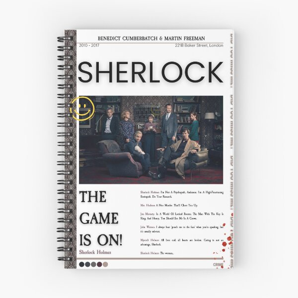 Item preview, Sherlock designed and sold by selinology.
