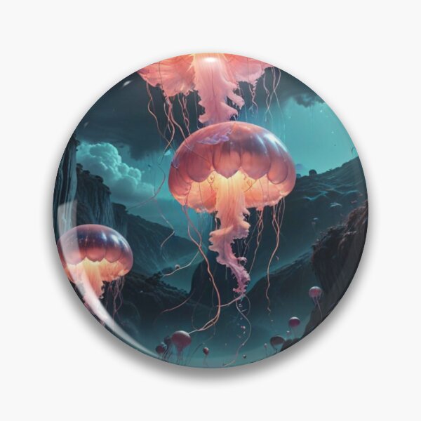 Item preview, Cosmic Wildlife Dreams – Celestial Jellyfish Glow designed and sold by Shouganai-Mind.
