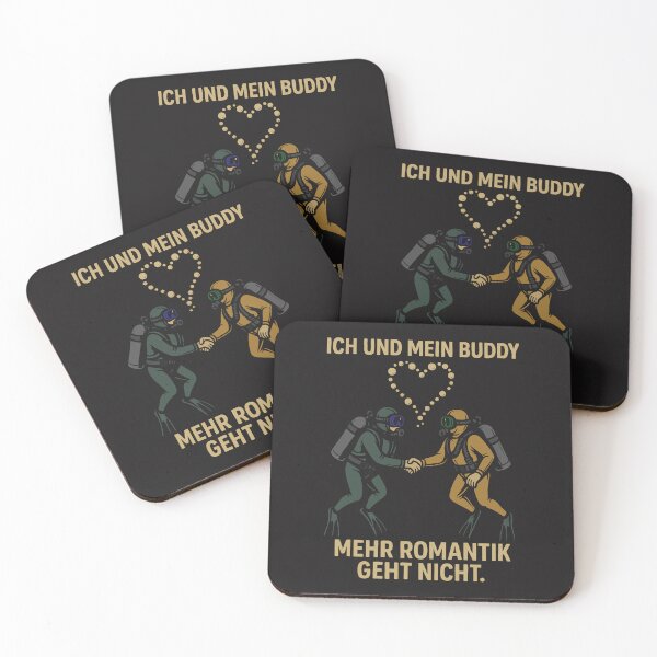 Item preview, Diving with a buddy – more romantic than this designed and sold by Print-Zoo.