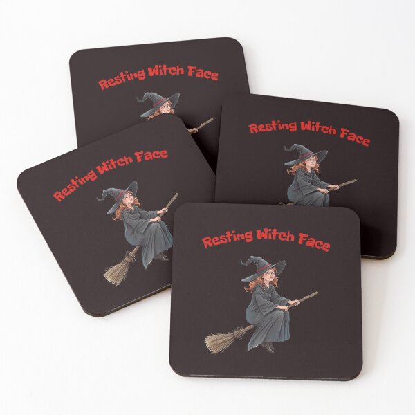 Item preview, Resting Witch Face - a funny halloween gift, a halloween costume designed and sold by Kadurka-ideas.