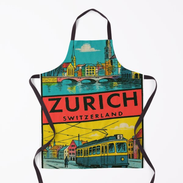 Item preview, Zurich Switzerland Vintage Style Decal designed and sold by Decal Mania.