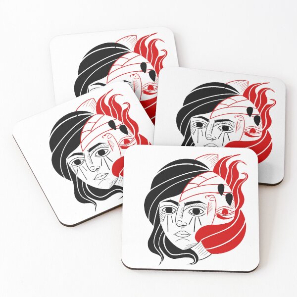 Item preview, Two faced beauty  designed and sold by Hipsterframe.
