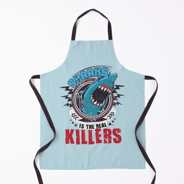 Item preview, Sharks Are the Real Killers T-Shirt – Fierce Vector Shark Graphic Tee, Ocean Predator Art for Surfers, Marine Rebels & Beach Vibe Lovers designed and sold by DreamFlux.