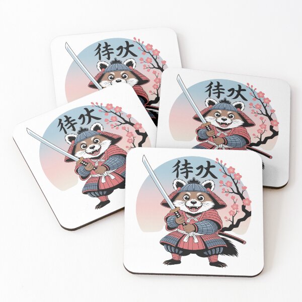 Item preview, Samurai Tanuki. designed and sold by AndrewYoko.