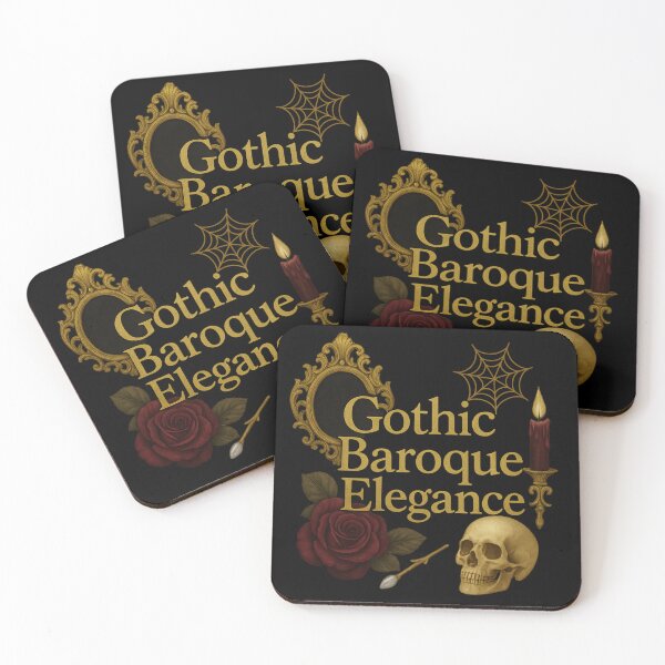Item preview, "Gothic Baroque Elegance" - Halloween designed and sold by Jaded's Cute Clips.