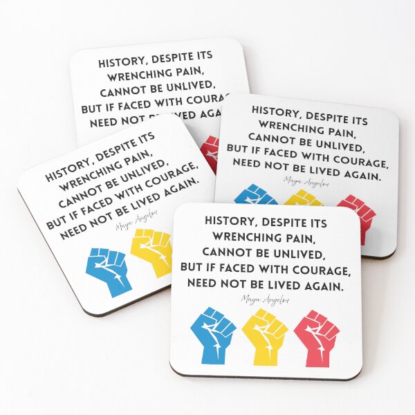 Item preview, Maya Angelou Quote Courage Power Congo designed and sold by mildlyagitated.
