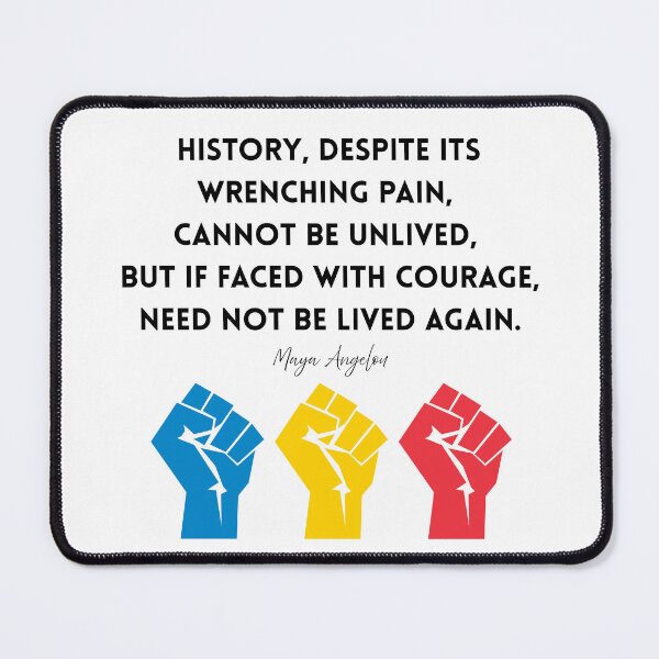 Item preview, Maya Angelou Quote Courage Power Congo designed and sold by mildlyagitated.