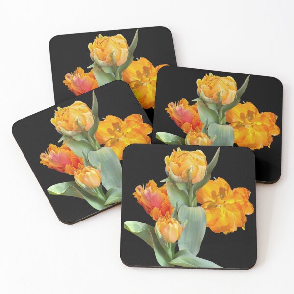Item preview, Pink and Orange Tulips  designed and sold by Bethany's Point Of View .