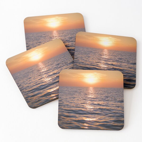 Item preview, Golden Sunset Path on the Ocean designed and sold by RastislavS.