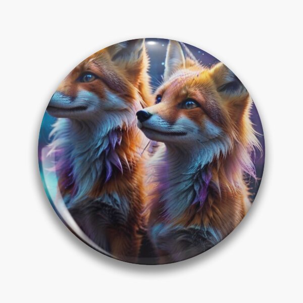 Item preview, Cosmic Wildlife Dreams – Cosmic Fox Companions designed and sold by Shouganai-Mind.