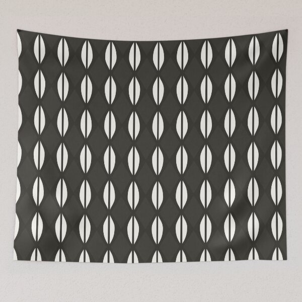 Item preview, Monochrome Retro Diamonds designed and sold by Loomandlorebyh.