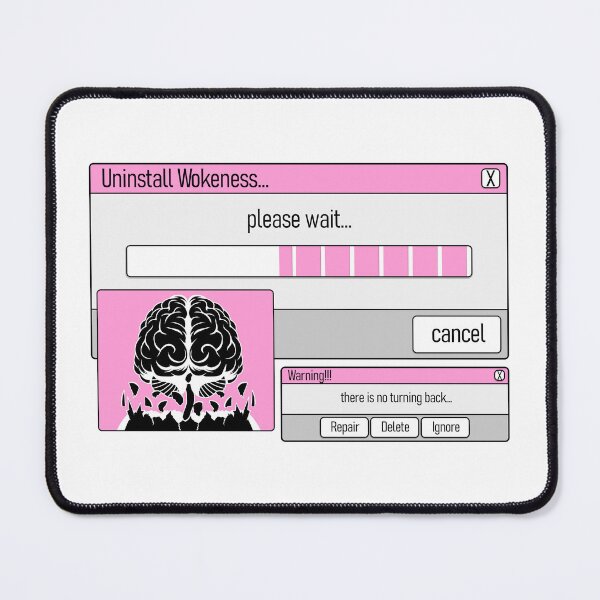 Item preview, Uninstall Wokeness | Political programming | Loading screen designed and sold by ProdbyNiECO.