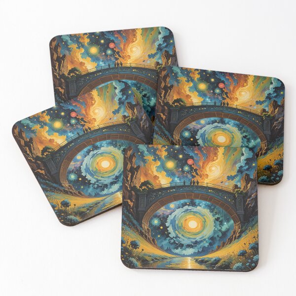 Item preview, Bridge over the Trippy River  designed and sold by SpaceFrisbee.