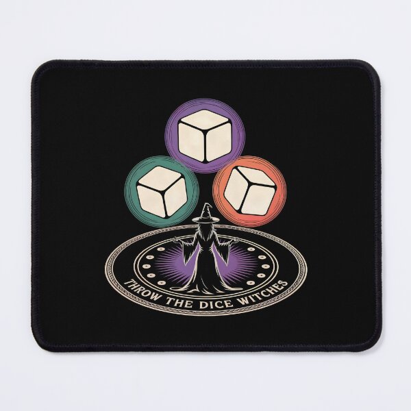 Item preview, Throw The Dice Witches - Funny Halloween Quote designed and sold by GRABAPSHOP.