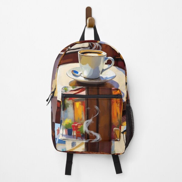 Item preview, Parisian Coffee Scene – Classic French Café Design designed and sold by Ameiva-Apparel.