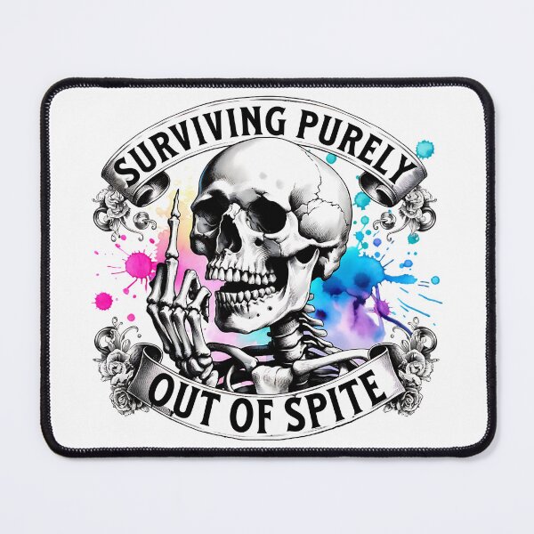 Item preview, Surviving Out of Spite designed and sold by Bearbones81.