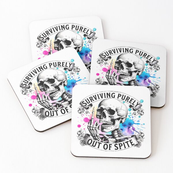 Item preview, Surviving Out of Spite  designed and sold by Bearbones81.
