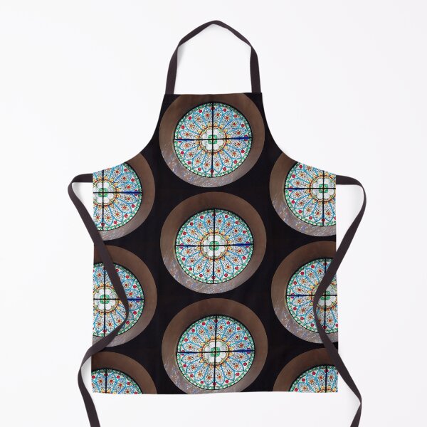 Item preview, Stained glass rose window designed and sold by KNBS.