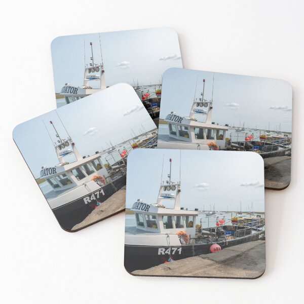 Item preview, Commercial fishing boat in Wells Harbour, North Norfolk designed and sold by yackers1.