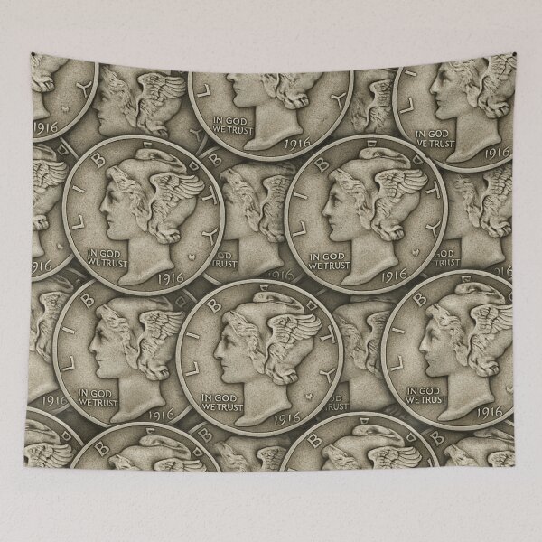 Item preview, 1916 mercury head dime pattern designed and sold by Kristylynn757.