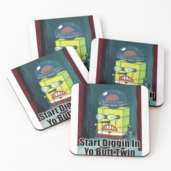 Item preview, Start Diggin’ in Yo’ Butt, Twin – TikTok Robot Bob Meme designed and sold by JovanTheEditor.