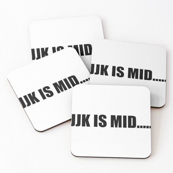 Item preview, JJK Is Mid – Anime Hot Take Text Design designed and sold by JovanTheEditor.